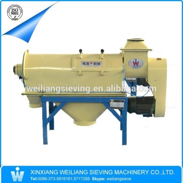 Henan Weiliang stainless steel talcum gypsum powder airflow screen machine separator