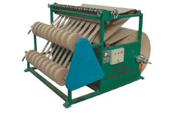 paper rewinder and slitter machine