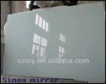 China 3mm RAL9003 reinweiß lackiert / lackiert Glas für Deko verwenden