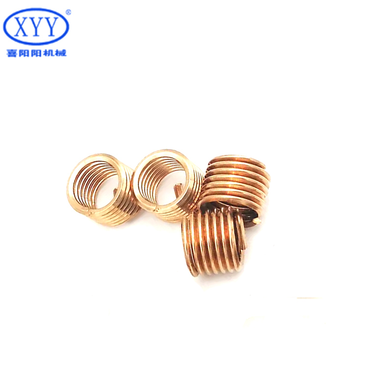 M6*1*1.5D Thread Insert Phosphor Bronze Steel Wire Metric System Packed in Carton