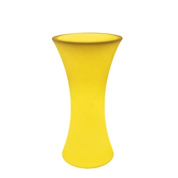 Customization Factory Direct Rotomolding Wholesale LED Light Wedding Bar Stools and Tables
