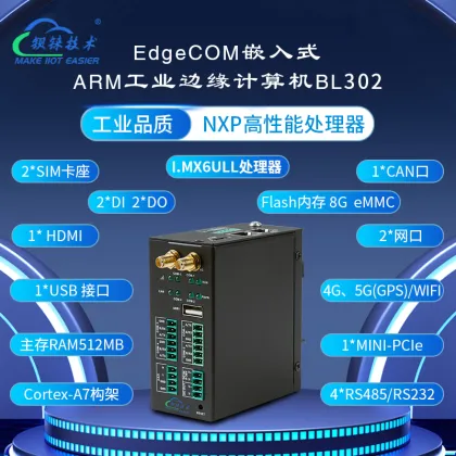 digital factories EdgeCom NXP Arm baseded edge computing computer