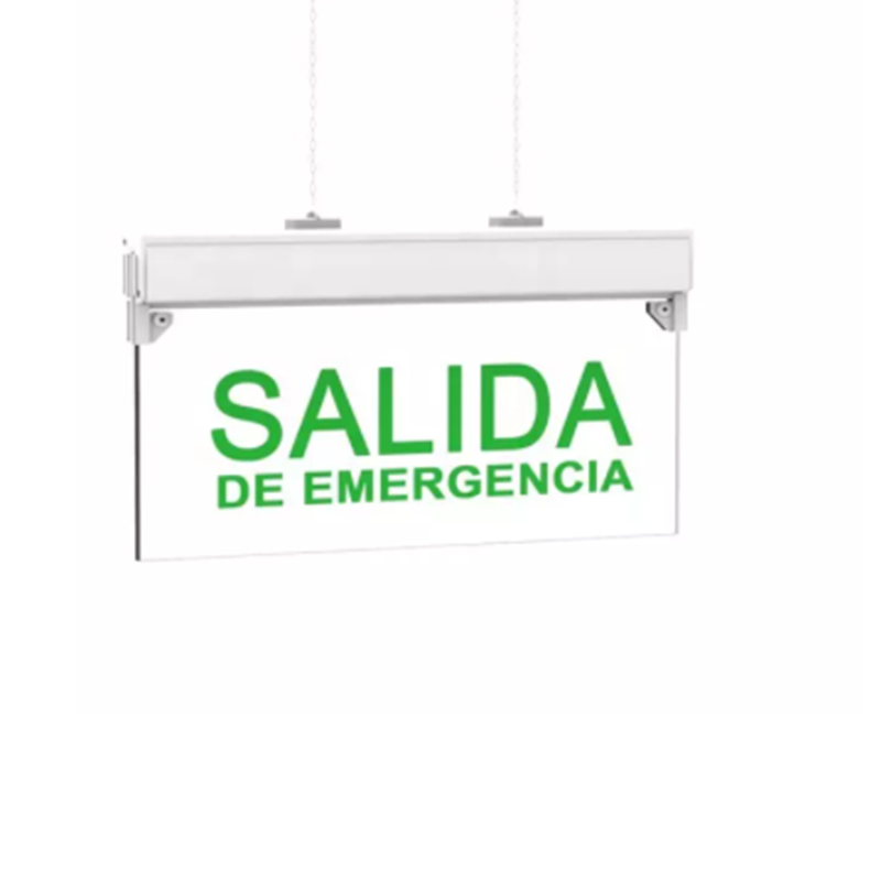 salida emergency exit sign