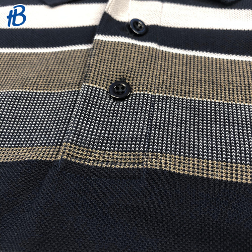 bulk custom printed stripes male polo shirt