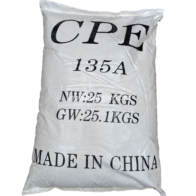 Chlorinated Polyethylene CPE 135A PVC Impact Modifier