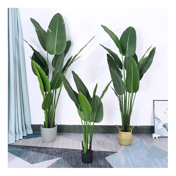 Linwoo Wholesale 180cm Indoor Giant Artificial Banana Tree Bonsai