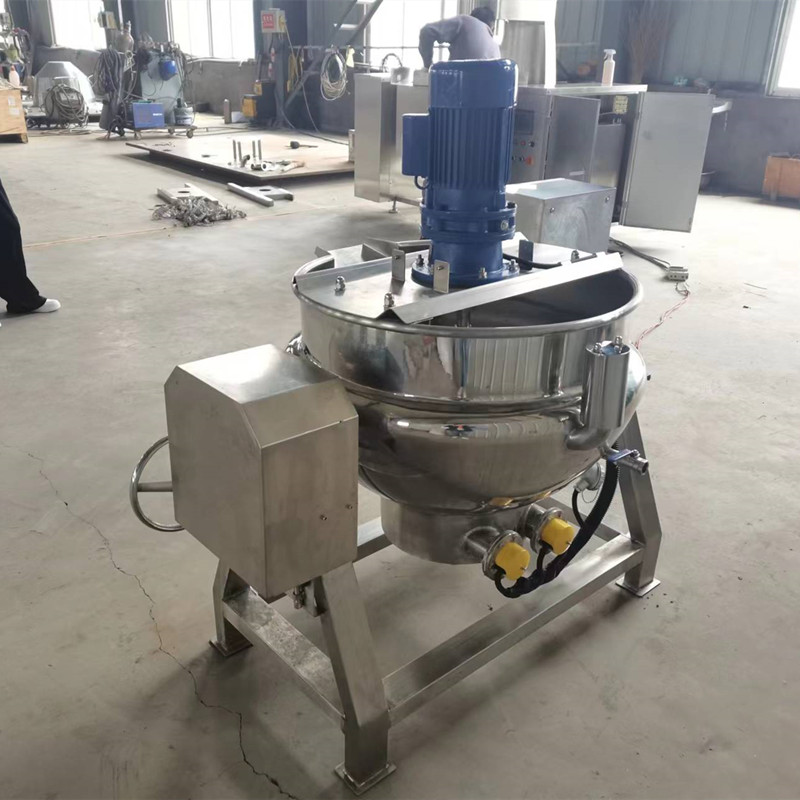 100l-1000l 304 Stainless Steel Jacketed Kettles Cook Kettle Cooking ...