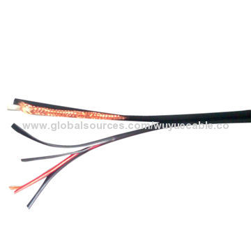 RG59 Power cable, copper conductor, CCA power, used for security system