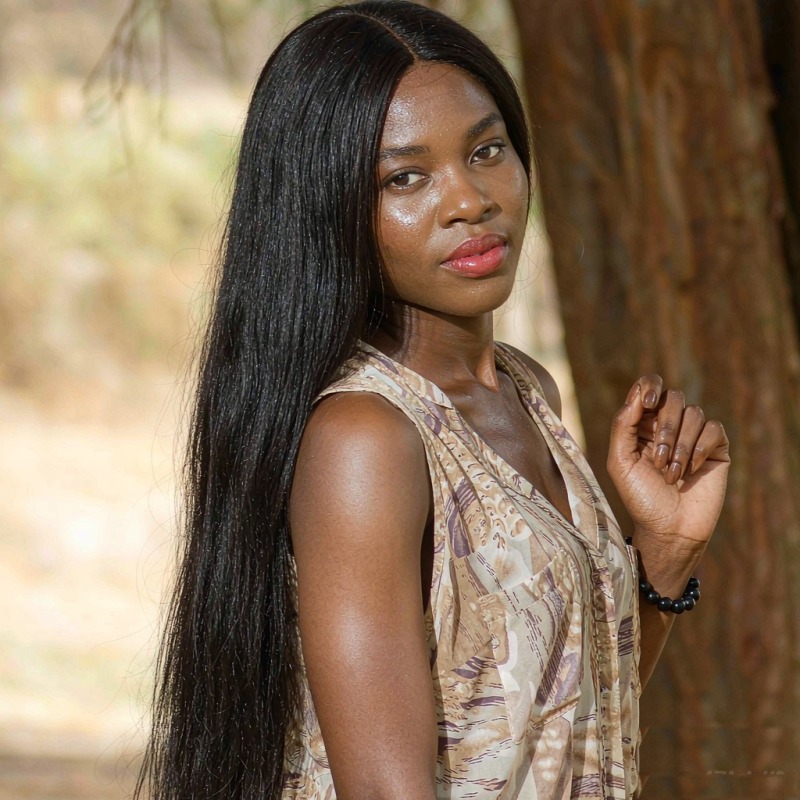30 Inch Silky Straight 13x4 Lace Front Wig 100% Human Hair