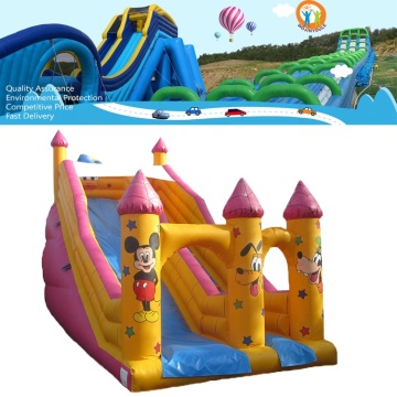 Factory Direct Children's Castle-Shaped Inflatable Water Slide for Backyard Parties and Commercial Rentals