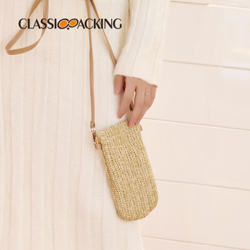 กระเป๋า Crossbody ของ Women PP Woven - แว่นตาอาบแดด, โทรศัพท์และสิ่งจำเป็น