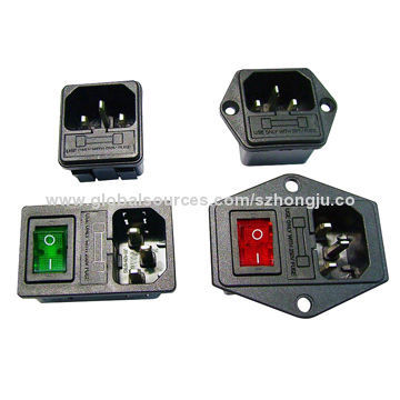 Notebook Electronic Power IEC Socket Adapter with UL, CUL, VDE Certificates