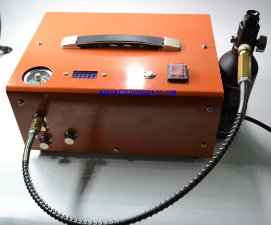 12v portable pcp air compressor with transformer 220v