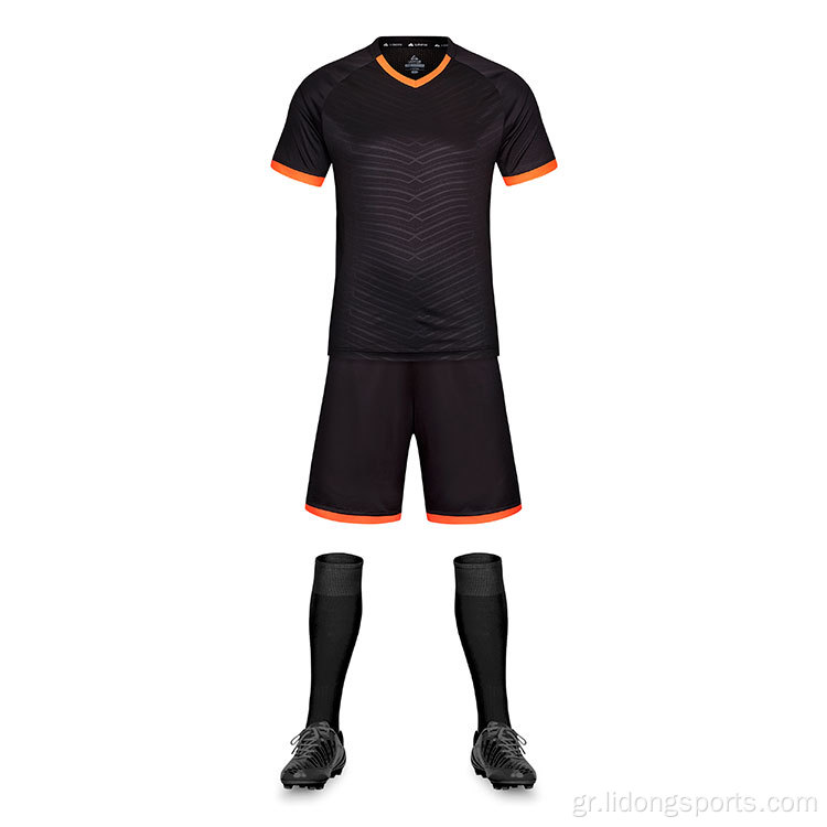 Νέο μοντέλο unisex soccer jersey set custom