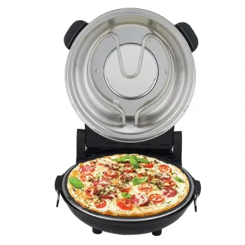 2024 Low MOQ Hot Sales 1200W Electric Baking Oven - Non-stick Pizza Maker (Countertop)