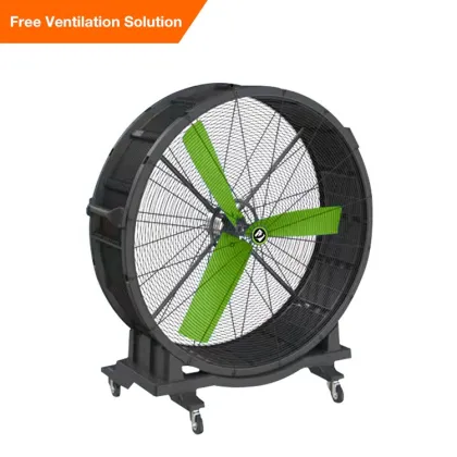 600W Big Air 48 Inch Floor Industrial Drum Fan