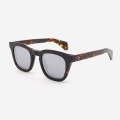 Square Bevel Acetate Men's Sunglasses 24A8015