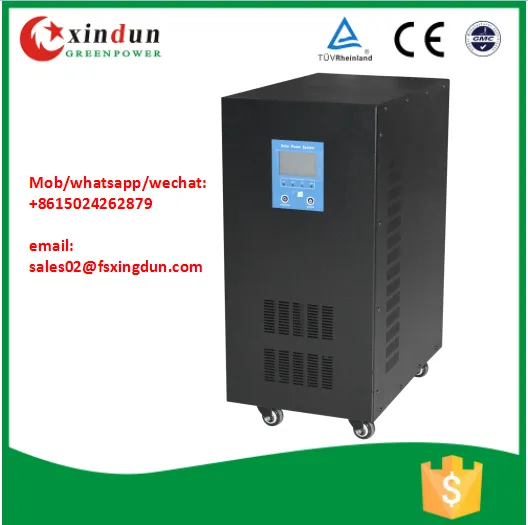 pure sine wave off grid solar 10kw hybrid inverter single phase to three phase inverter