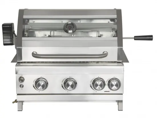 3 Burner Built-In Gas Grill for Garden