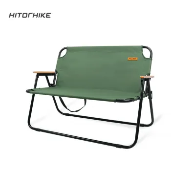Wholesale Durable Double Seat Steel Tube Love Seat Camping Chair