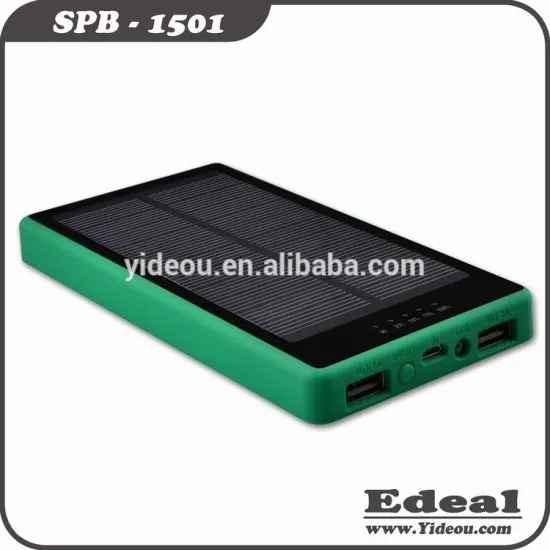 7000mAh solar power bank charge via sunlight