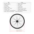 Polso BMX Wheelset 24 -Zoll -CNC -Drecksprungräder