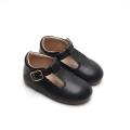 Black Infant Baby Girls And Boys Dress Shoes