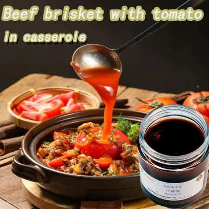 Secret flavored brisket paste