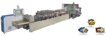 High Speed Three Side Sealing Bag Making Machine