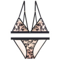 Set Biniki Bralette con chiusura frontale in stock