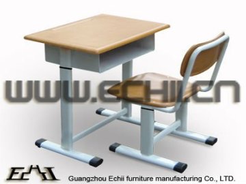 adjustable school furniture desk and chair