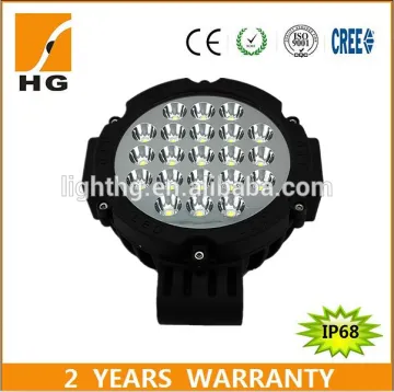 63w led work light 7inch round lamp for ATV Truck
