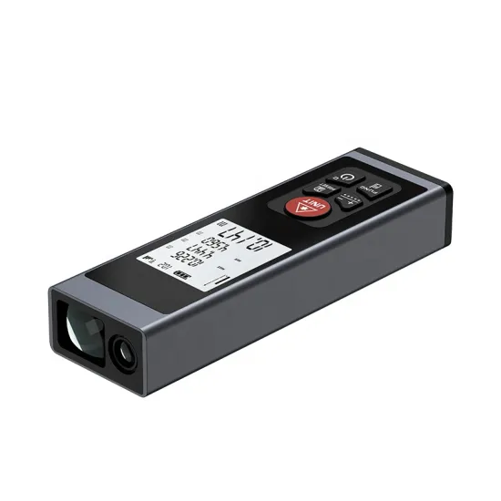 40m Portable Handheld Rechargeable Laser Distance Meter and Optical Instrument Tape Measure Tool