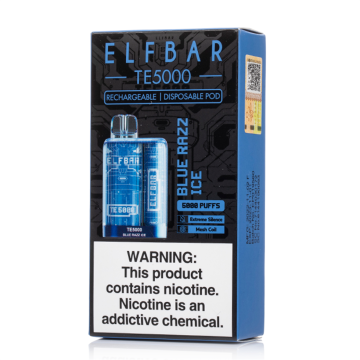 ELF BAR TE5000 DISPOSABLE POD DEVICE 13.5ML