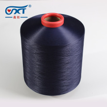 Nylon 66 coberto de spandex tingido de fios de costura fios