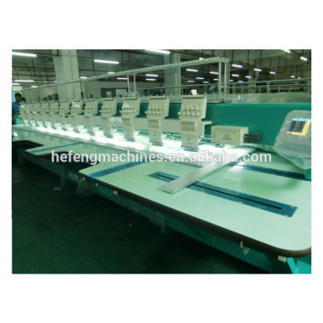 12 heads high speed computerized embroidery machine