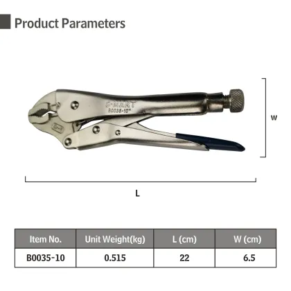 CR-V Lock Grip Pliers: Sealing Grip Tool