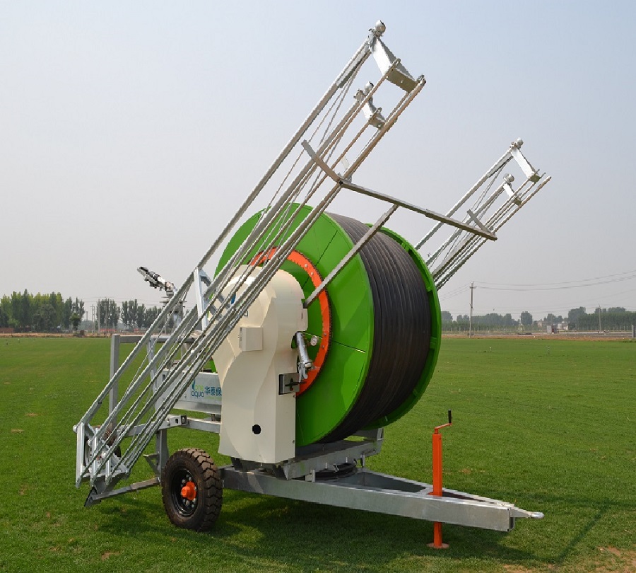 Hose Reel Irrigation AQUAJET II with boom