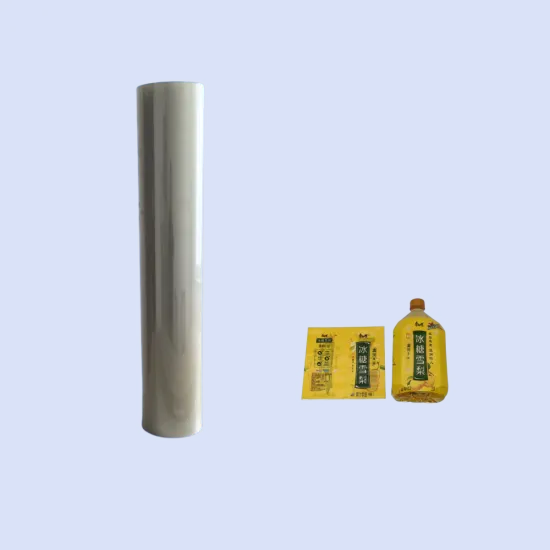 PVC Heat Shrink Film for Sleeve Labeling