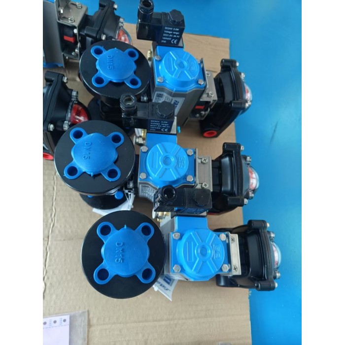 Van bi mặt bích khí nén