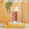 Crystal Jelly Box Ecigarette 600 bocanadas