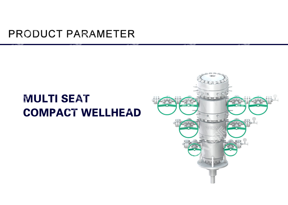 Multi-station compact wellhead (MQS)