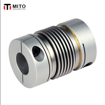 Aluminium Motor Shaft Coupling: Bellows Flexible Mechanical Couplings