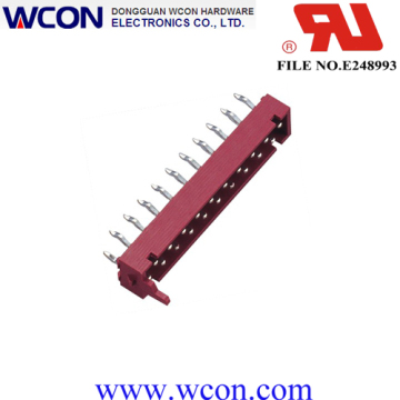 1.27mm Micro Match 20p Male Tin Red Lug