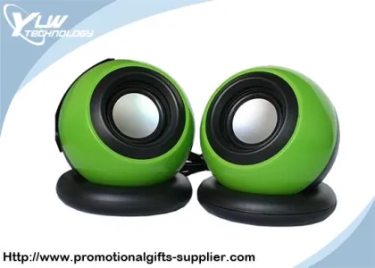 20khz 80db Stereo Digital Ihome Mini Usb Speakers / Speaker For Computer , Mp4 , Ipod