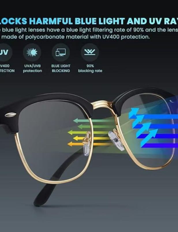 Trendy Half Frame Sunglasses for Fashionable Look