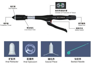 PPH stapler/disposable PPH stapler/anorectal stapler/hemorrhoids stapler/surgical PPH stapler