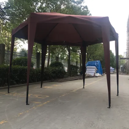 Outdoor Camping Folding Tent with Shading Awning