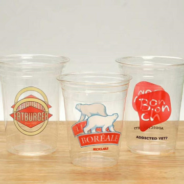 Disposable Clear Plastic Beer Cups