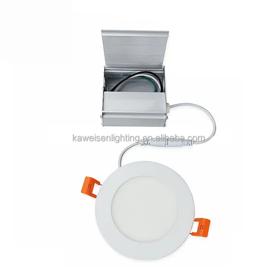 Intelligent 3/5 CCT Dimmable 9W Recessed LED Ceiling Light Panel - White, 4 Inch, Aluminum, 5 Colors